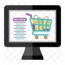 Compras online  Ícone