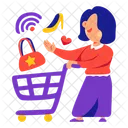 Compras online  Ícone