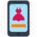 Celular Vestido On Line Ícone