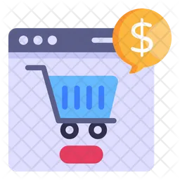 Compras web  Icono