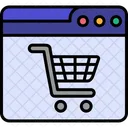 Compras Web En Linea Negocios Comprar Icono