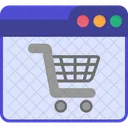 Compras Web En Linea Negocios Comprar Icono