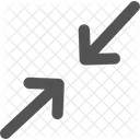 Compress Arrow Direction Icon