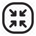 Icon Compress File Icon
