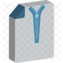 Compress File Archive File Archive Zip Icon