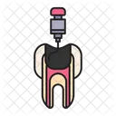 Compressed Air Clean Tooth Icon