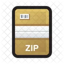 Compressed file zip  Icon