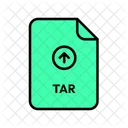 Compressed Tar Upload  Icon