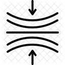 Compression Pressure Stress Icon