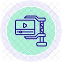 Video Compression Media Icon