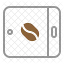 Grão de café em comprimido  Ícone