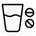 Remedio Comprimido Vidro Icon