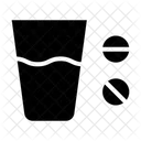 Remedio Comprimido Vidro Icon