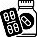 Comprimidos de medicação  Ícone