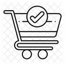 Comprobación del carrito  Icono