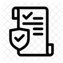 Verificar Seguridad Documento Icono