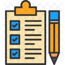 Comprobar Lista De Verificacion Portapapeles Icon