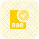 Comprobar Archivo Rar Comprobar Rar Archivo Rar Icono