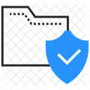 Comprobar la seguridad de la carpeta  Icono