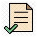 Comprobar documento  Icono