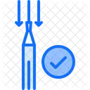 Comprobar La Pinza Del Lapiz Comprobar La Pinza Comprobar Icono