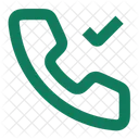 Comprobar llamada  Icono