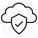 Comprobar la seguridad en la nube  Icono