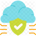 Comprobar la seguridad en la nube  Icono