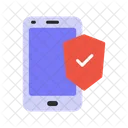 Comprobar la seguridad del móvil  Icono