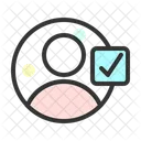 Comprobar usuario  Icono