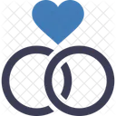 Compromiso Matrimonio Amor Icono