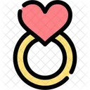 Compromiso Anillo Propuesta Icono