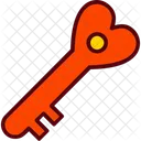 Compromiso Corazon Clave Icon