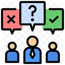 Compromiso Empleado Voto Opinion Organizacion Acuerdo Idea Icono
