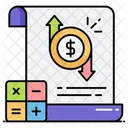 Finance Analyse Economie Icon