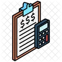 Finances Equilibre Argent Icône