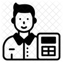 Comptable  Icône