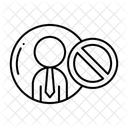Compte Bloque Icône