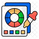 Compte Gouttes Pipette Selecteur De Couleurs Icon