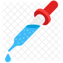 Compte Gouttes Pipette Compte Gouttes Chimique Icône