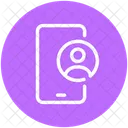 Smartphone Mobile Telephone Icône
