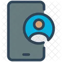 Compte mobile  Icône