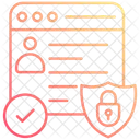 Sécurité du compte  Icône