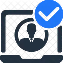 Verification De Compte Authentification Approbation Icône