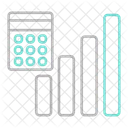 Comptes Graphique Rapport Icône