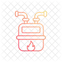 Compteur de conduite de gaz  Icône