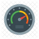 Tableau De Bord Jauge Compteur Icône