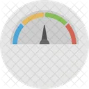 Pression Compteur Compteur De Vitesse Icône
