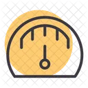 Compteur De Vitesse Indicateur Tableau De Bord Icône