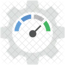 Compteur de vitesse à crémaillère  Icône